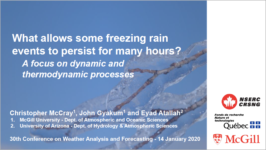 What allows some freezing rain events to persist for many hours? A focus on dynamic and thermodynamic processes